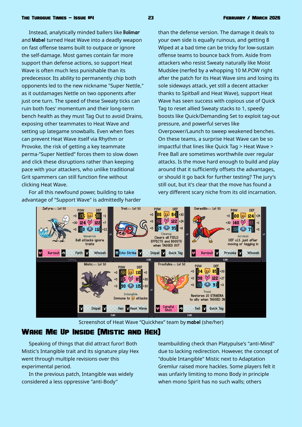 Page 23. Milestone 3 meta retrospective